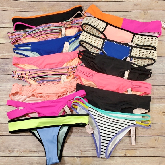 Victoria's Secret Other - VS Wholesale Swim Bikini Bottoms Lot Size XS